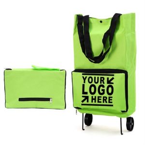 Folding Shopping Bag with Wheels