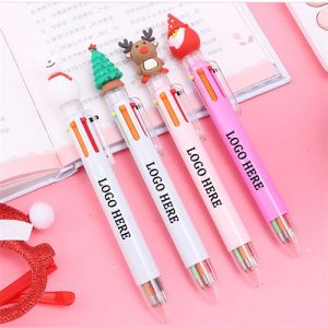 6 Colors in 1 Christmas Pens