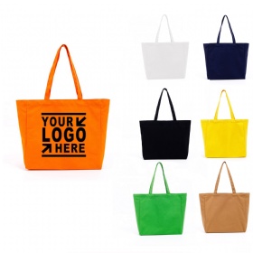 Cotton Canvas Tote Bags w/ Logo