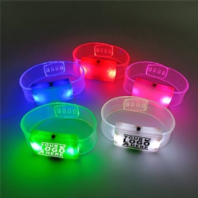 Customized Flashing LED  Wristaband