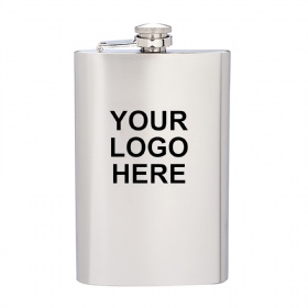 10oz Stainless Steel Customizable Classic Flask
