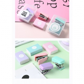 Creative Macaroon Color Mini Stapler