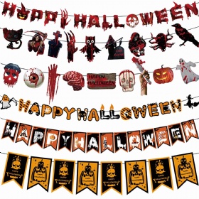 Halloween Party Decoration Flags