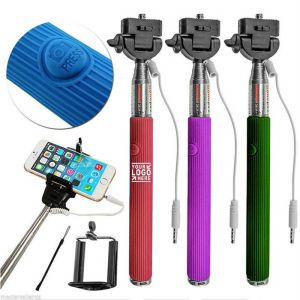 Wired Extendable Monopod Selfie Stick