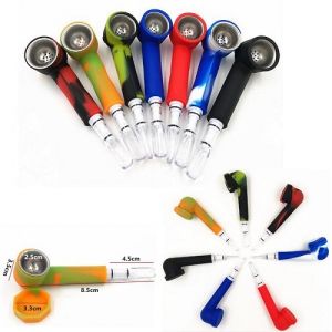 New Style Silicone  Cigarette Smoking Pipe
