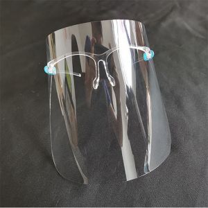 Full Coverage Face Shields With Glasses Frame