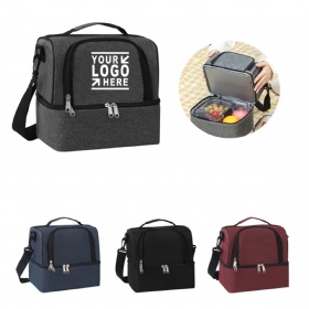 Cooler & Hot Lunch Bag w/ Logo