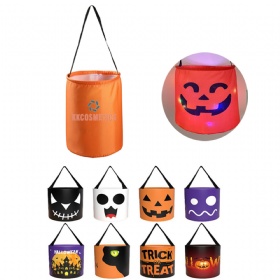 Custom Halloween Pumpkin Candy Bag