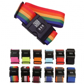 Rainbow Luggage Belt w/ Logo