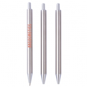 Stainless Steel Ballpoint Pen w/ Custom