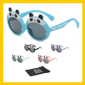 Kids Cat PC Cartoon Cute Sunglasses With Pouch