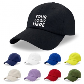 Pure Cotton Soft Top Cap Baseball Hat