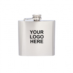 6oz Stainless Steel Customizable Classic Flask