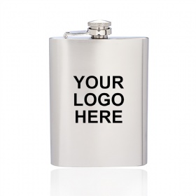 8oz Stainless Steel Customizable Classic Flask