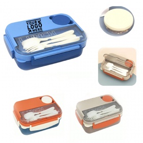 1300ML Plastic Lunch Box w/ Mini Box(50ML)