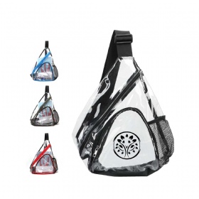 Clear Waterproof PVC Single-Shoulder Bag