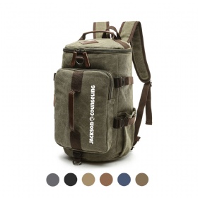 Durable Canvas Duffle Backpack