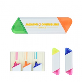 Double-Ended Highlighter Marker w/Two Colors