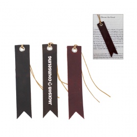 Crazy Horse Leather Bookmark