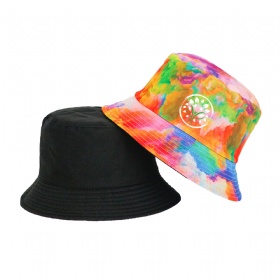 Unisex Tie Dye Beach Bucket Hat