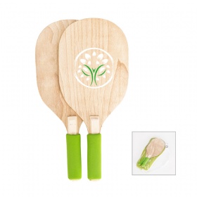 Wooden Pickleball Paddle Set