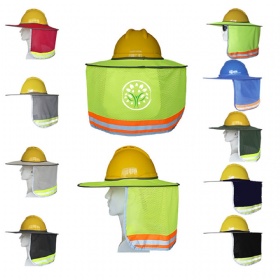 Reflective Hard Hat Neck Sun Shield