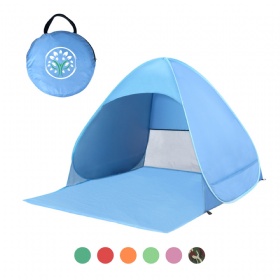 Throw Shade Pop-Up Beach Camping Tent w/Storage Bag