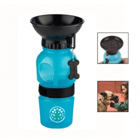 Pet Water Bottle w/Bowl
