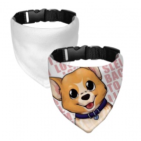 Pet Bandanna & Scarf w/Buckle Closure