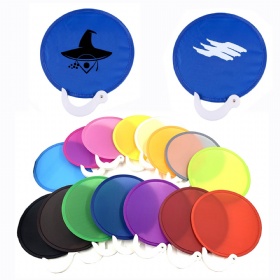 Round Foldable Nylon Handy Fan