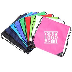 210D Polyester Drawstring Backpack Bags