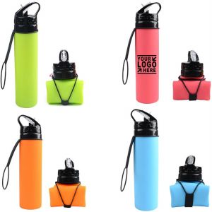 Silicone Sport Water Bottle