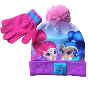Baby Cartoon hat gloves set