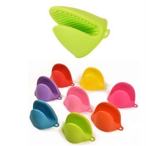 Lip Shape Silicone Heat Risistant Oven Mitts