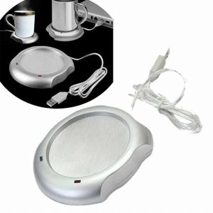 Winter Office Coffee Cup Coaster Heater with 4 Port USB Hub