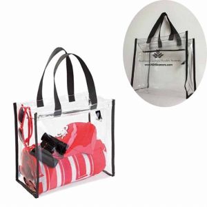 PVC Clear Event Tote Bag With Zipper