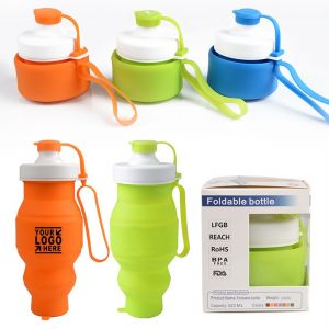 Folding Silicone Water Bottle