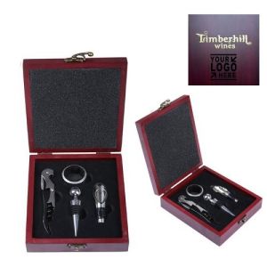 4 Piece Wine Opener Tool Set