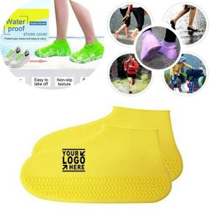 Silicone Waterproof Boot and Shoe Cover Reusable Non Slip Rain Snow Overshoe